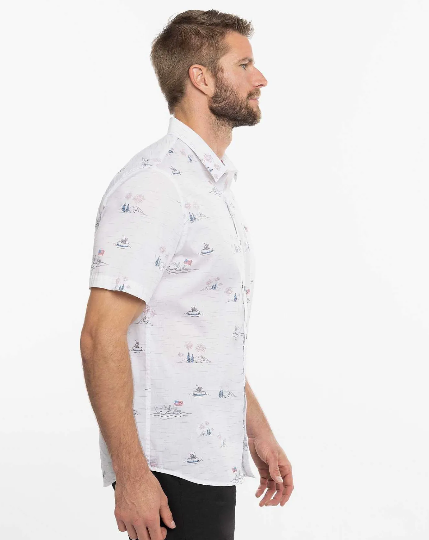 TravisMathew Lounge Town Button-Up> Button-Ups