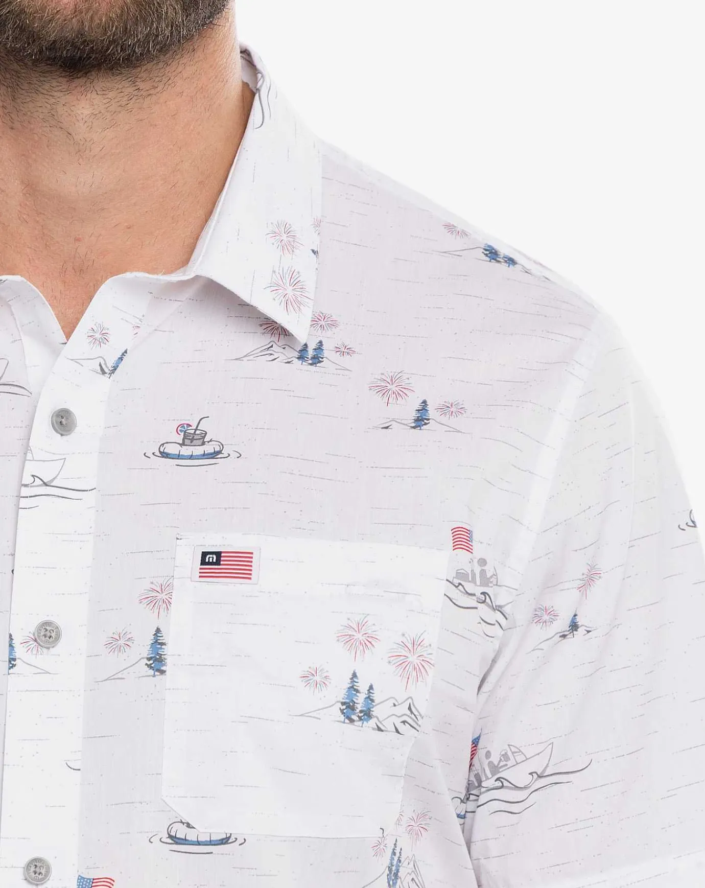 TravisMathew Lounge Town Button-Up> Button-Ups