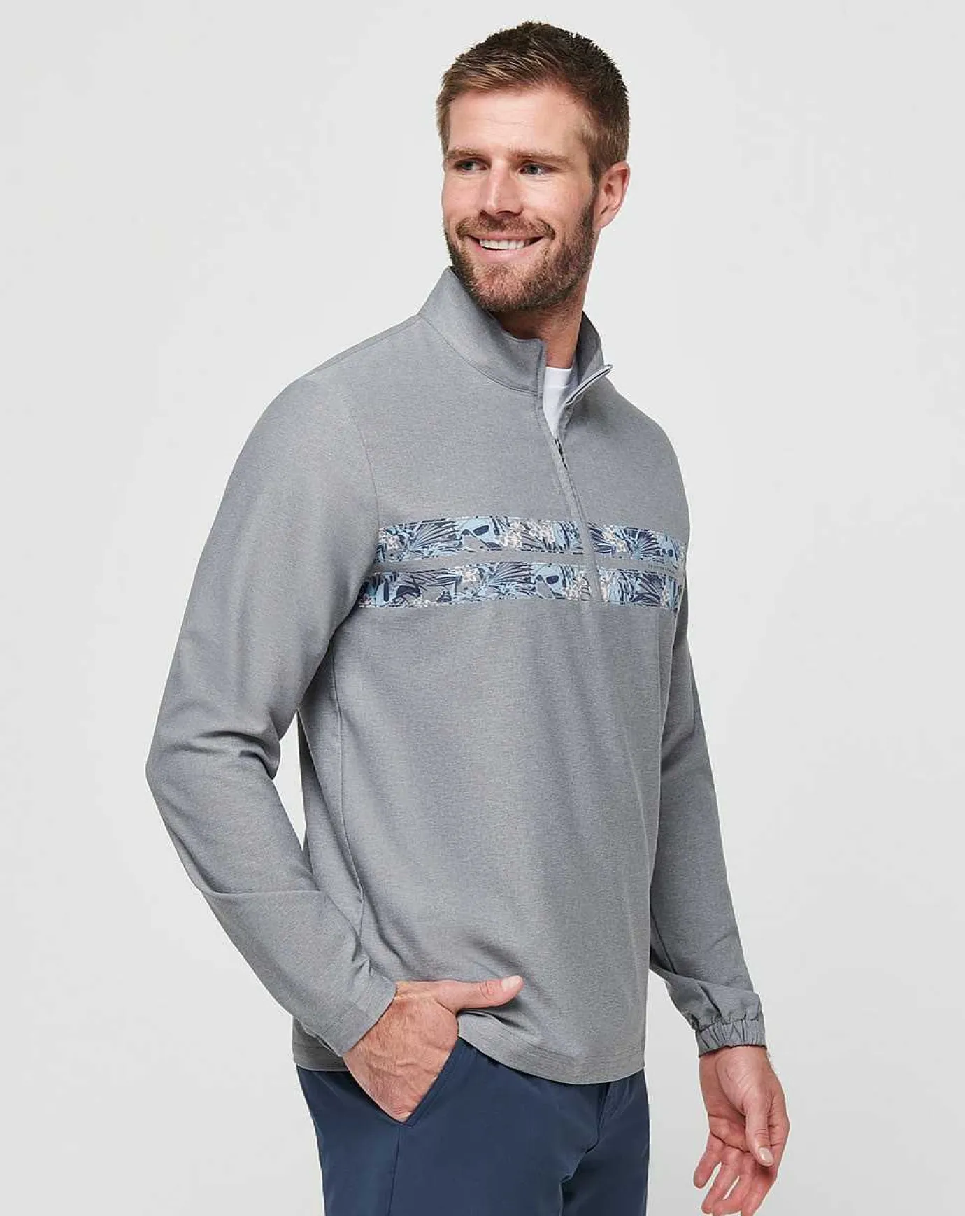 TravisMathew Move Mountains Quarter Zip> Quarter Zips