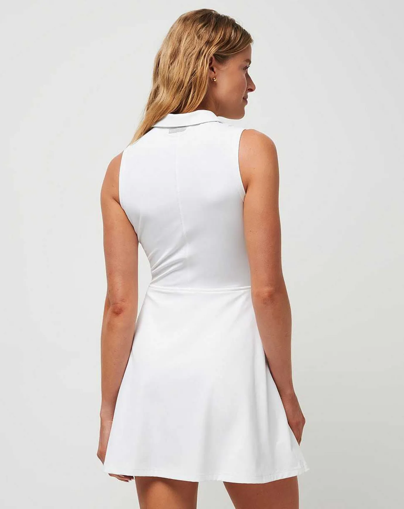 TravisMathew Moveknit Sleeveless Polo Dress> Dresses And Skorts