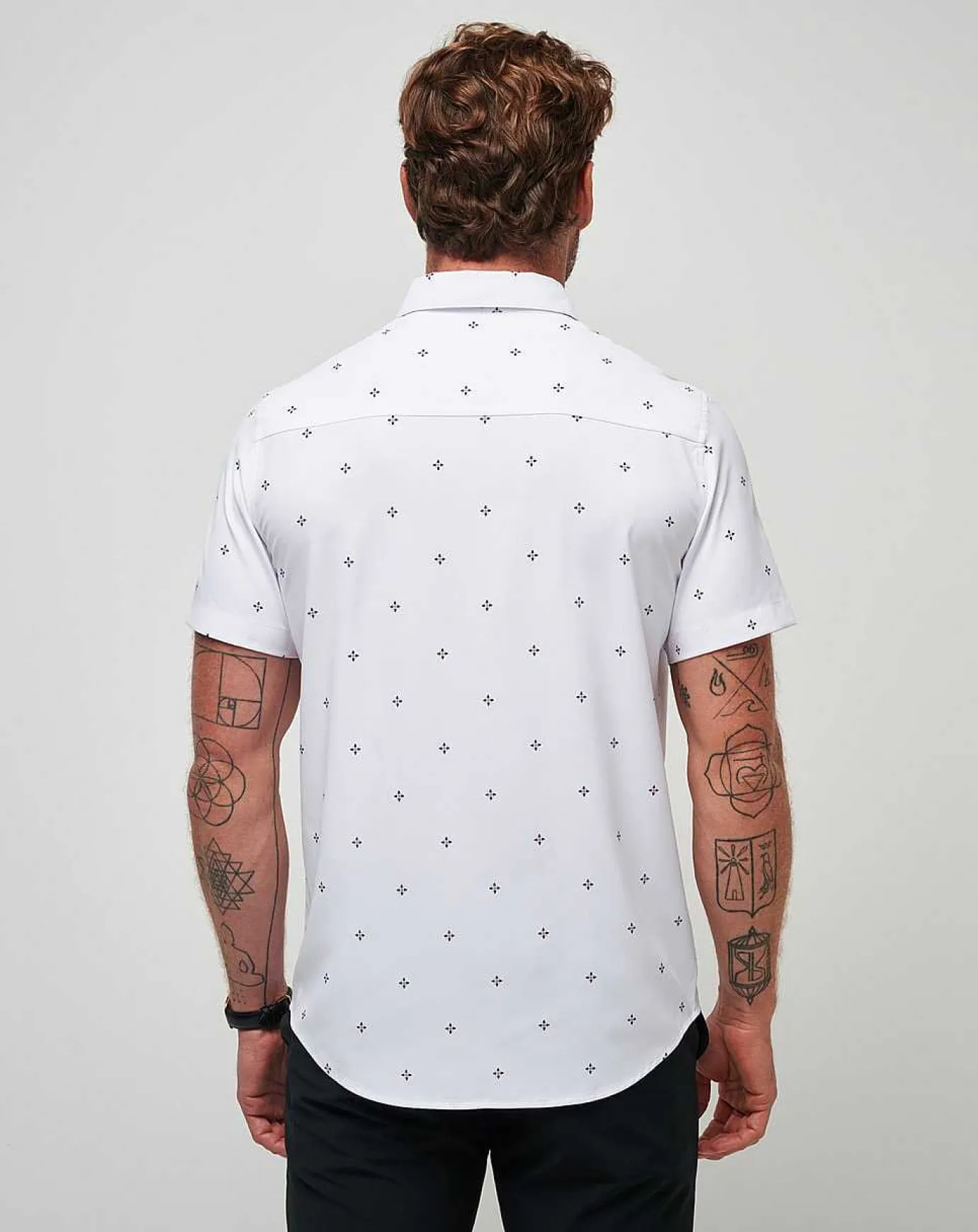 TravisMathew Olive Branch Button-Up> Button-Ups