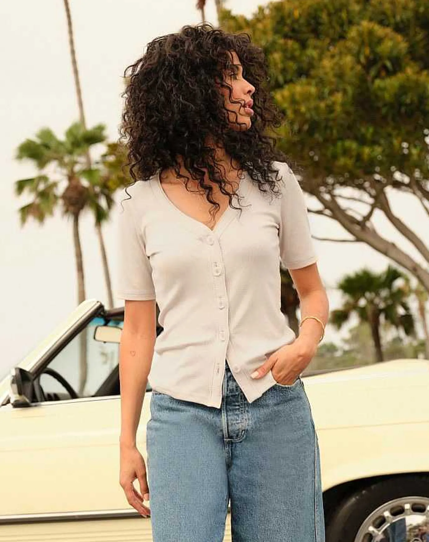 TravisMathew Out Late Cloud Rib Top> Shirts & Tops