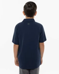 TravisMathew Pier Runner Youth Polo> Youth Tops