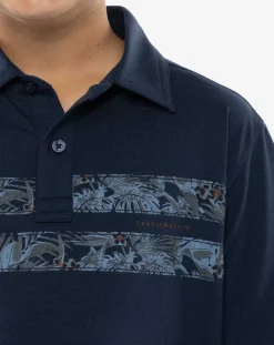 TravisMathew Pier Runner Youth Polo> Youth Tops