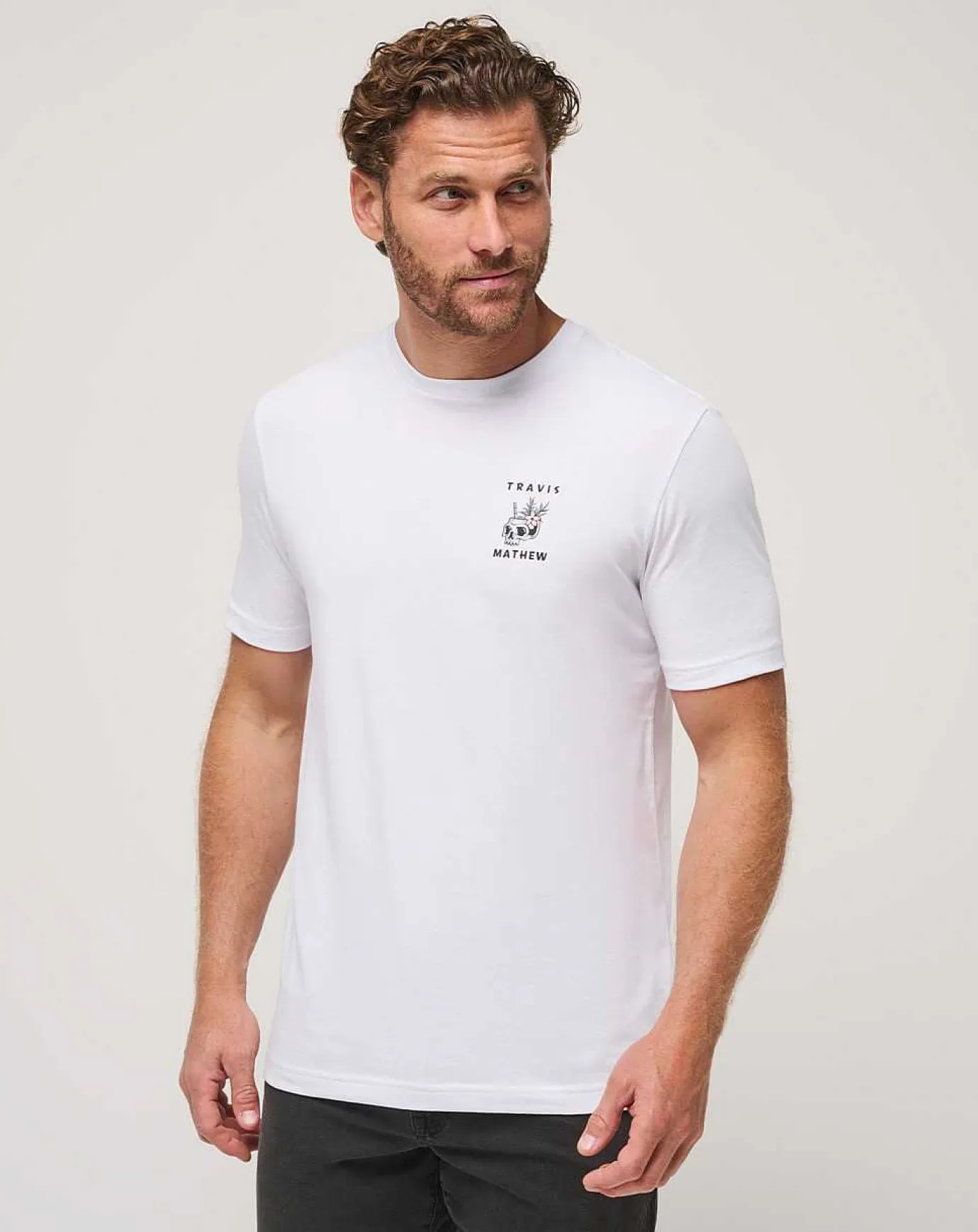 TravisMathew Pineapple Drinks Tee> Tees