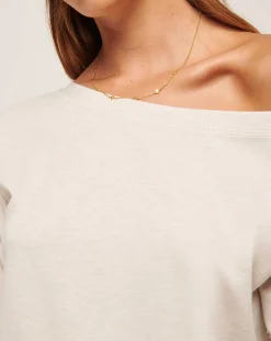 TravisMathew Portugal Off The Shoulder Ponte Top> Shirts & Tops