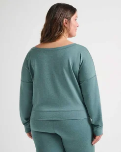 TravisMathew Portugal Off The Shoulder Ponte Top> Shirts & Tops