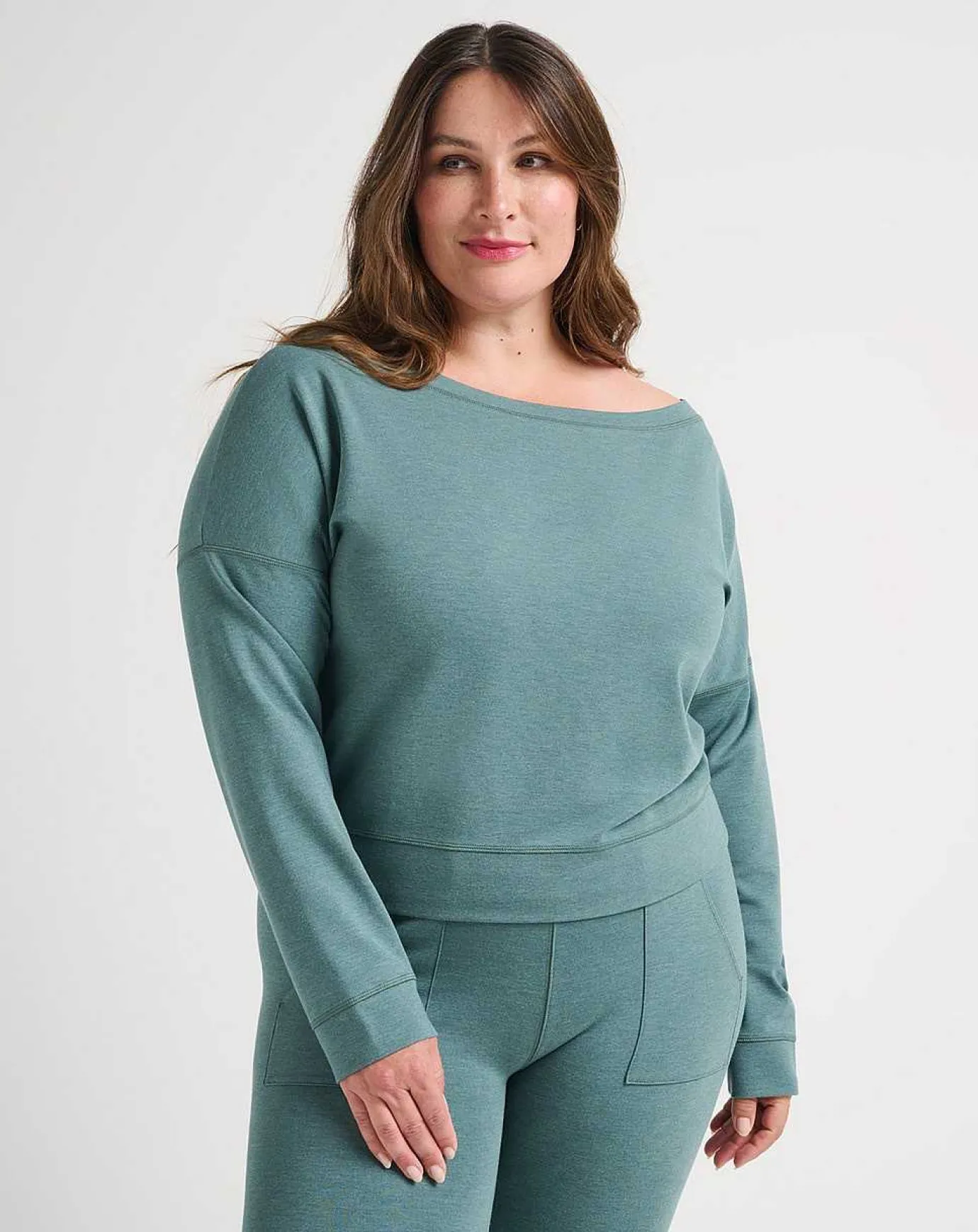 TravisMathew Portugal Off The Shoulder Ponte Top> Shirts & Tops
