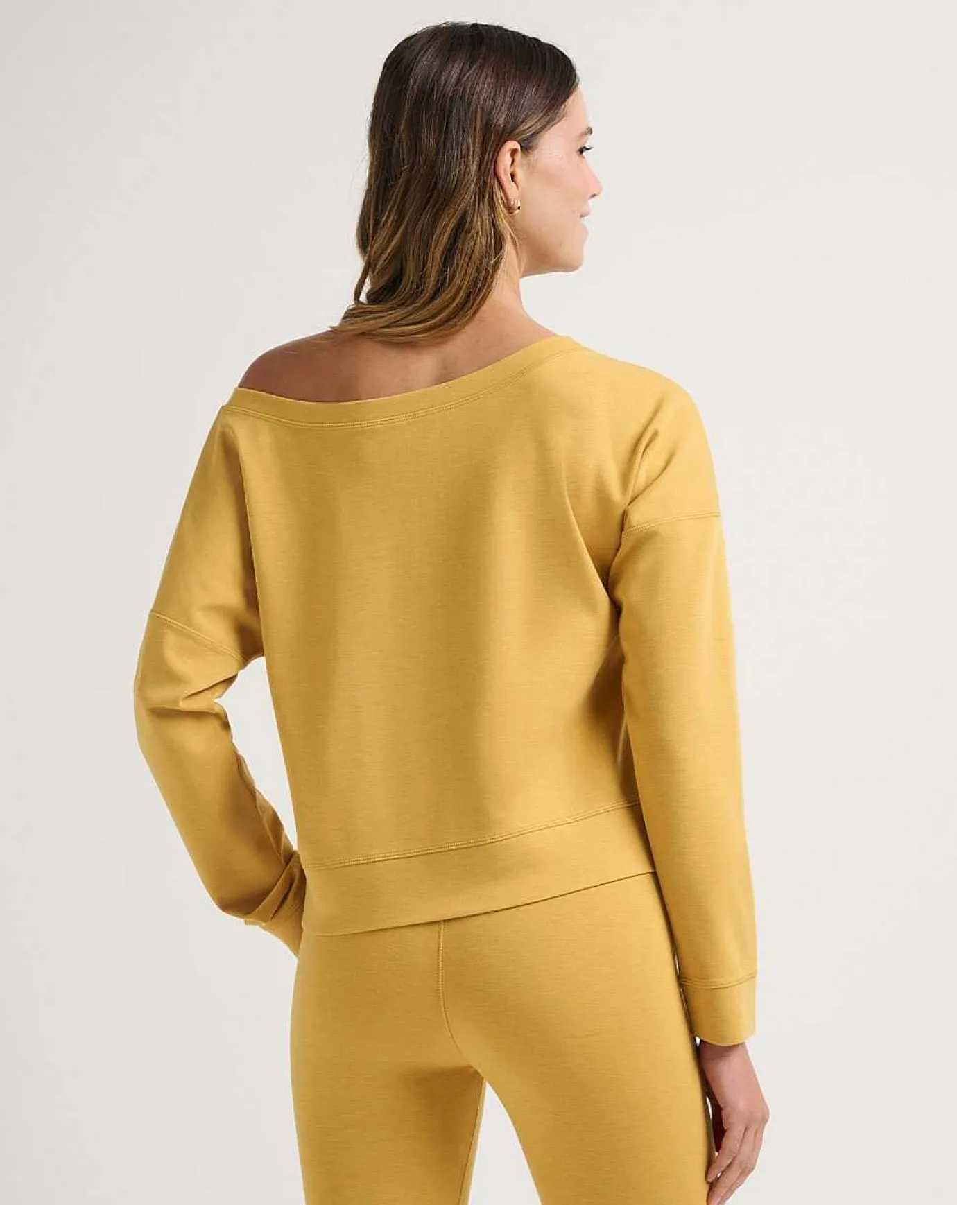 TravisMathew Portugal Off The Shoulder Ponte Top> Shirts & Tops