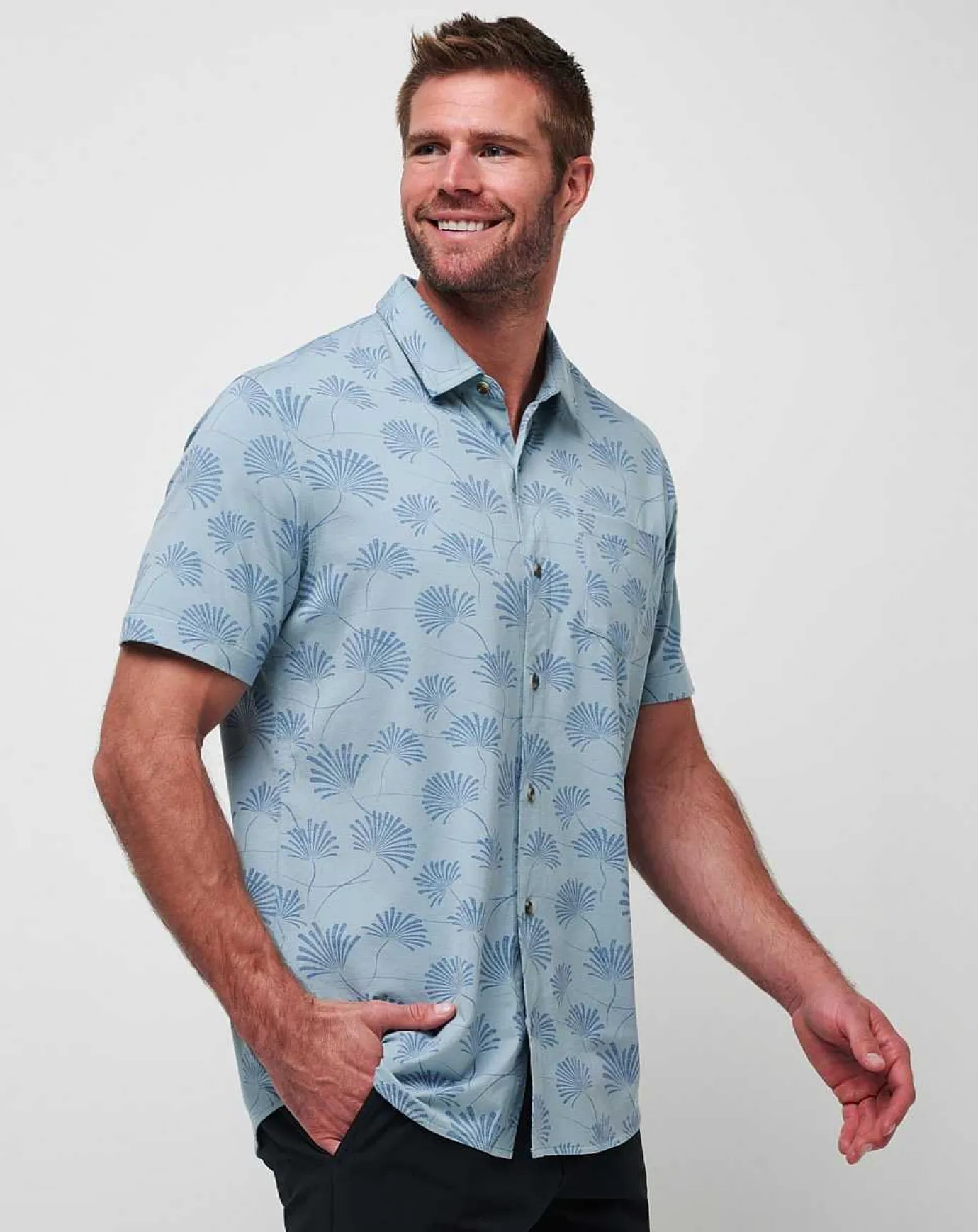 TravisMathew Rum Ration Button-Up> Button-Ups