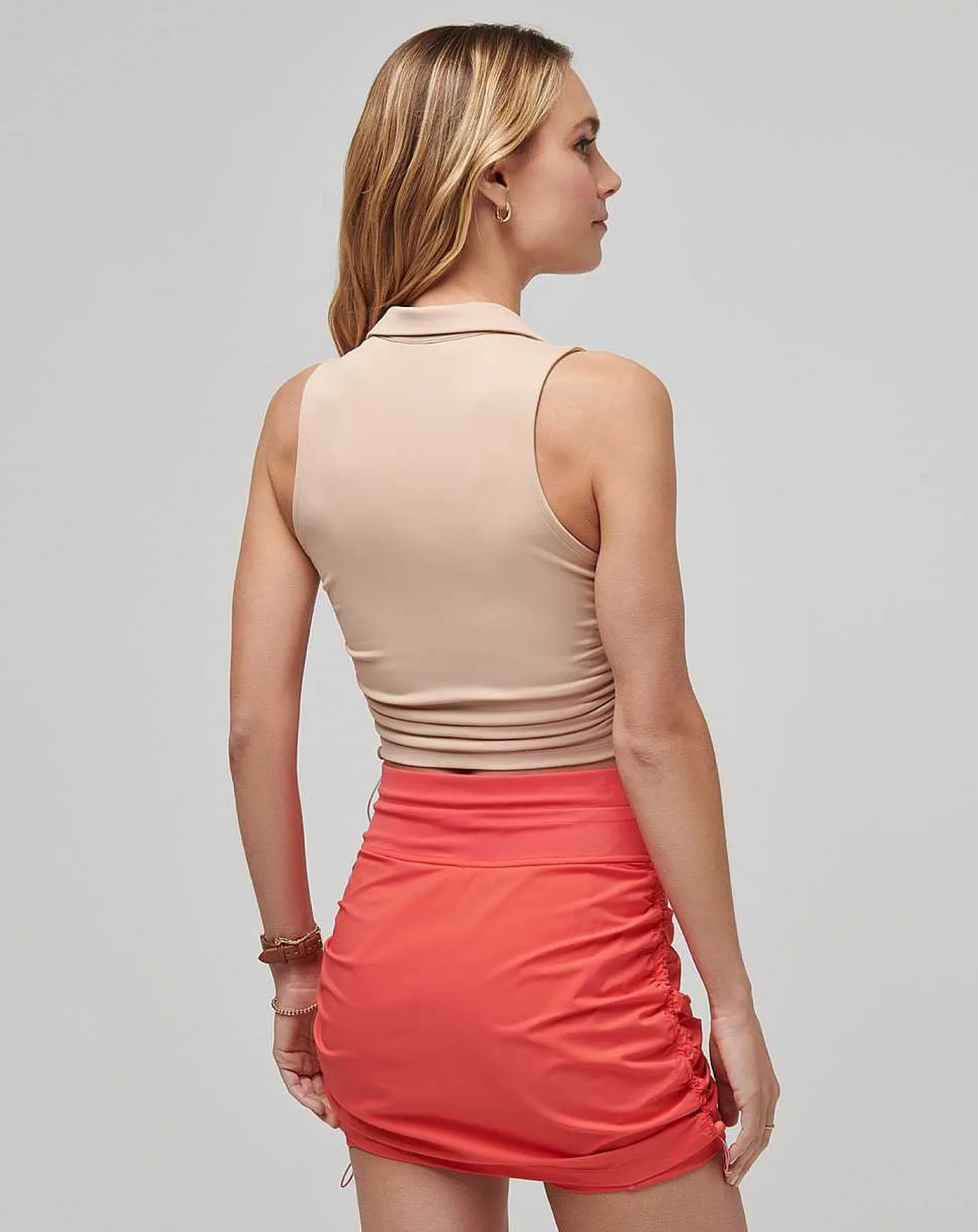 TravisMathew Salt Air, Don'T Care Moveknit Sleeveless Polo> Polos