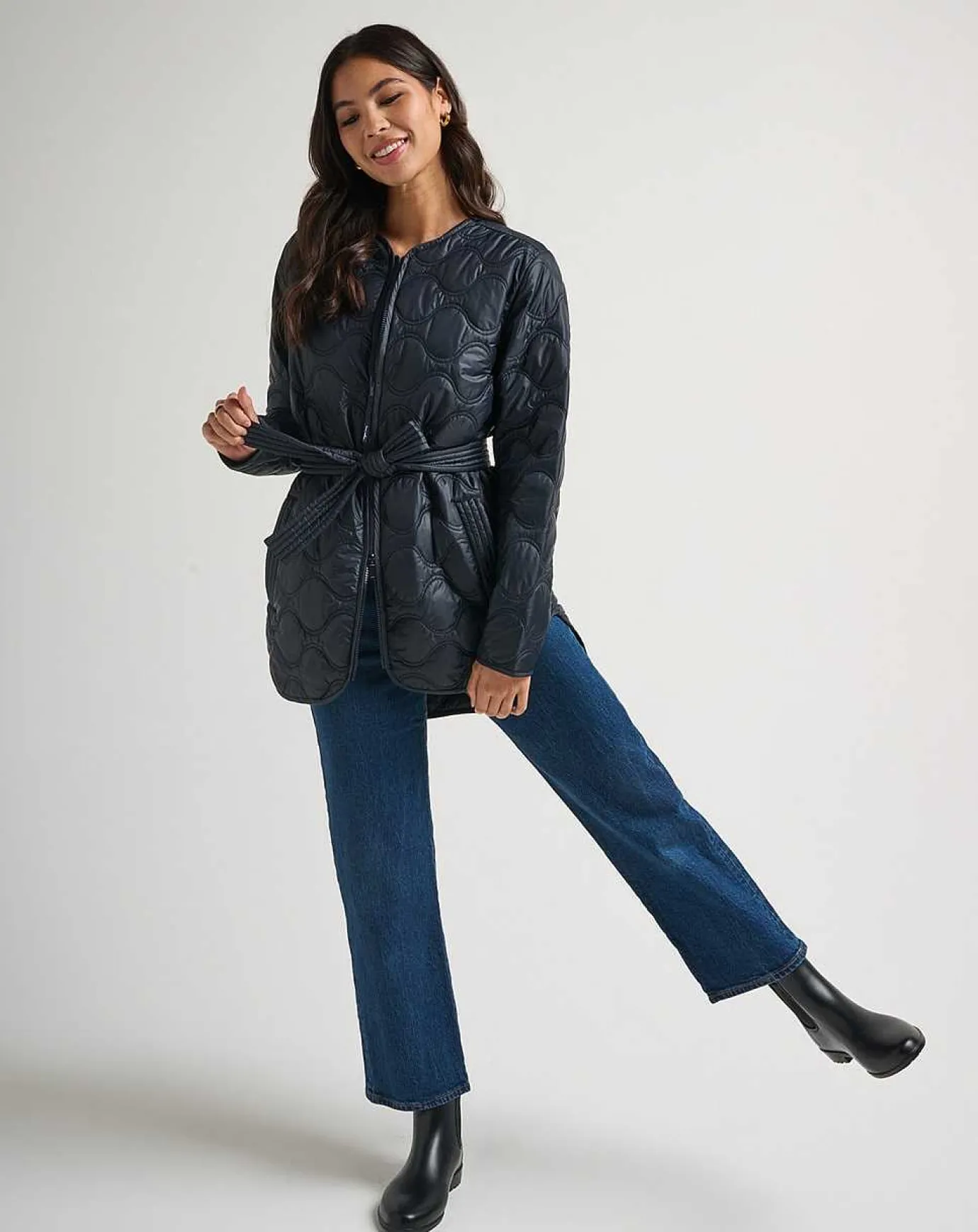 TravisMathew Saltwater Spray Quilted Jacket> Jackets