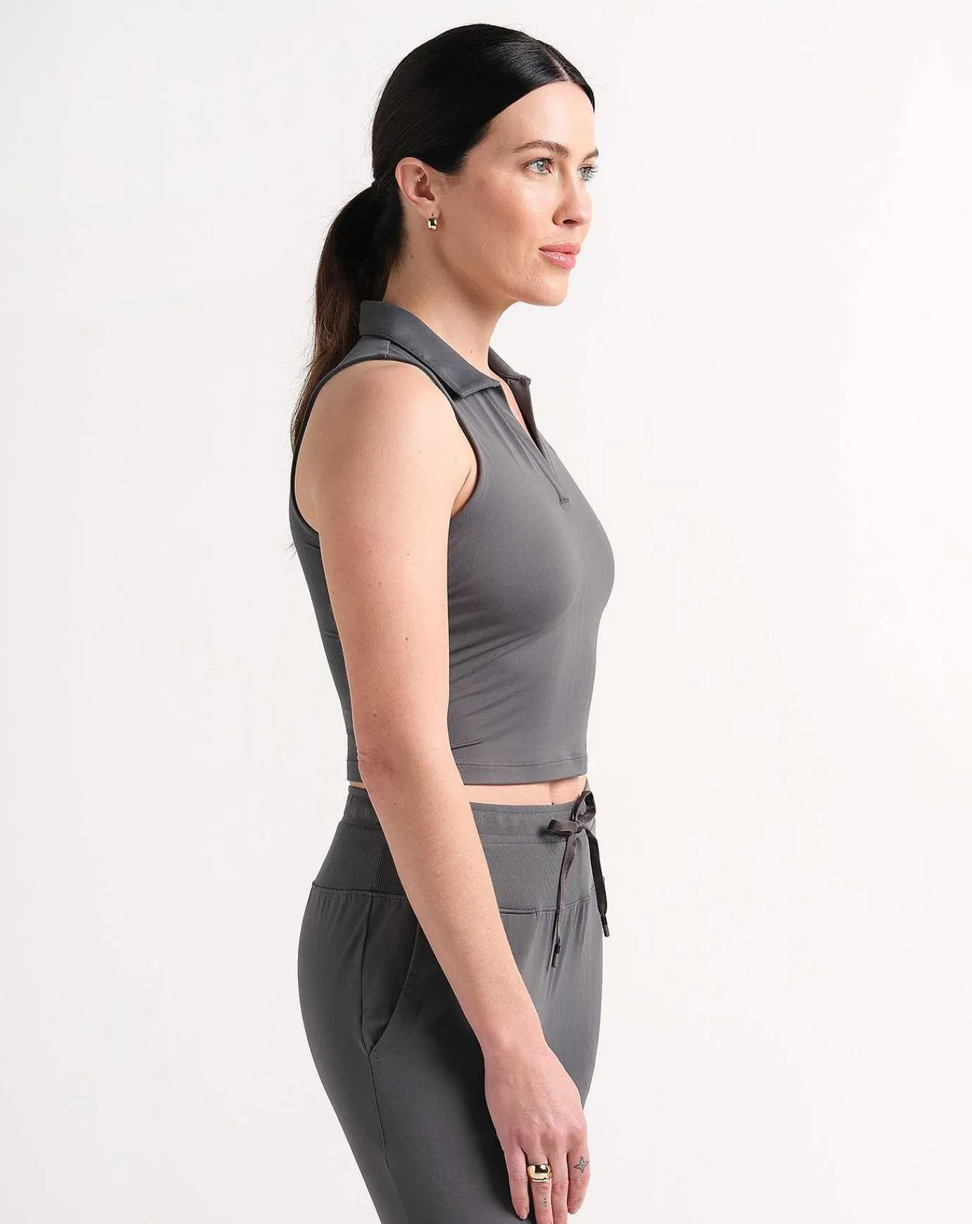 TravisMathew Scene Change Crop Polo> Polos