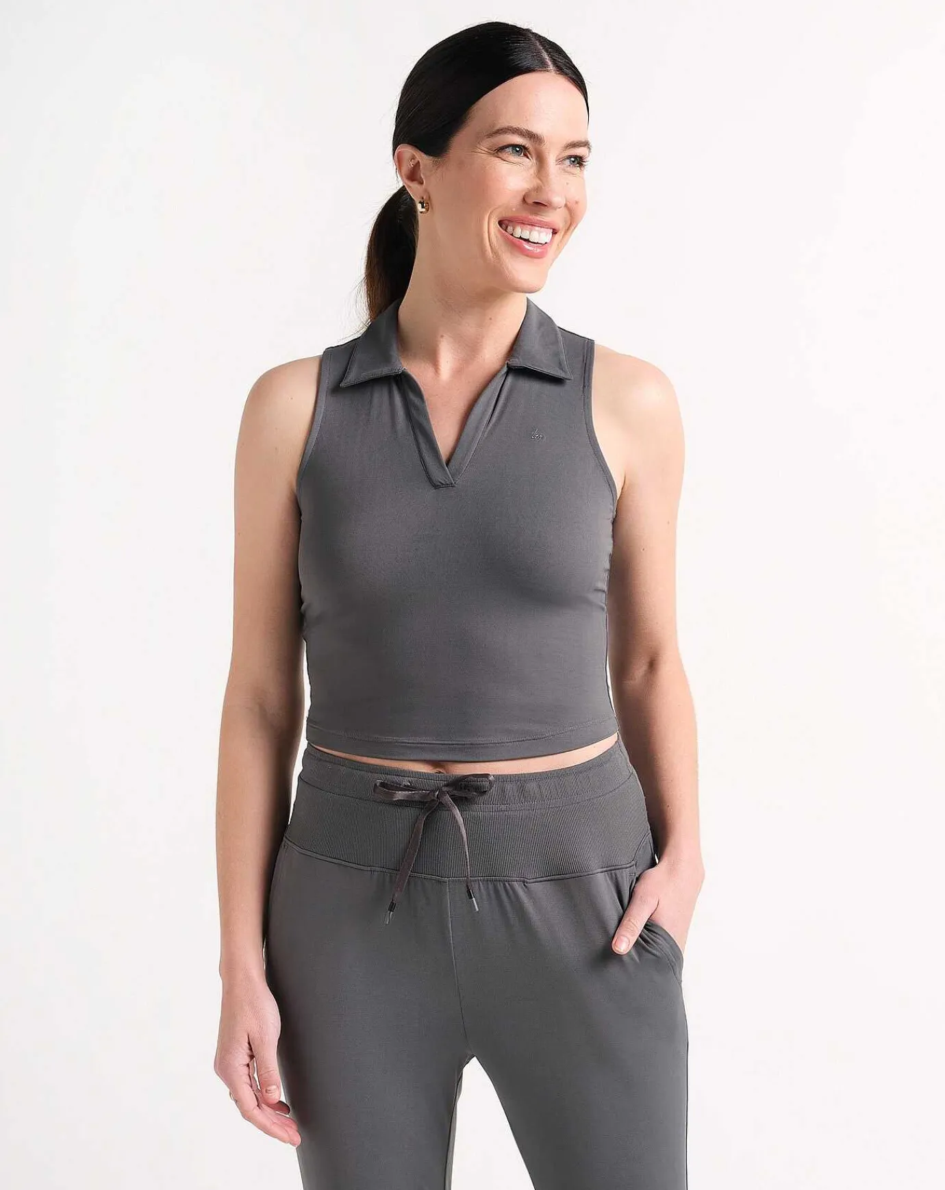 TravisMathew Scene Change Crop Polo> Polos