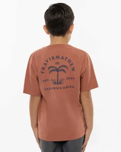 TravisMathew Shock And Awe Youth Tee> Youth Tops