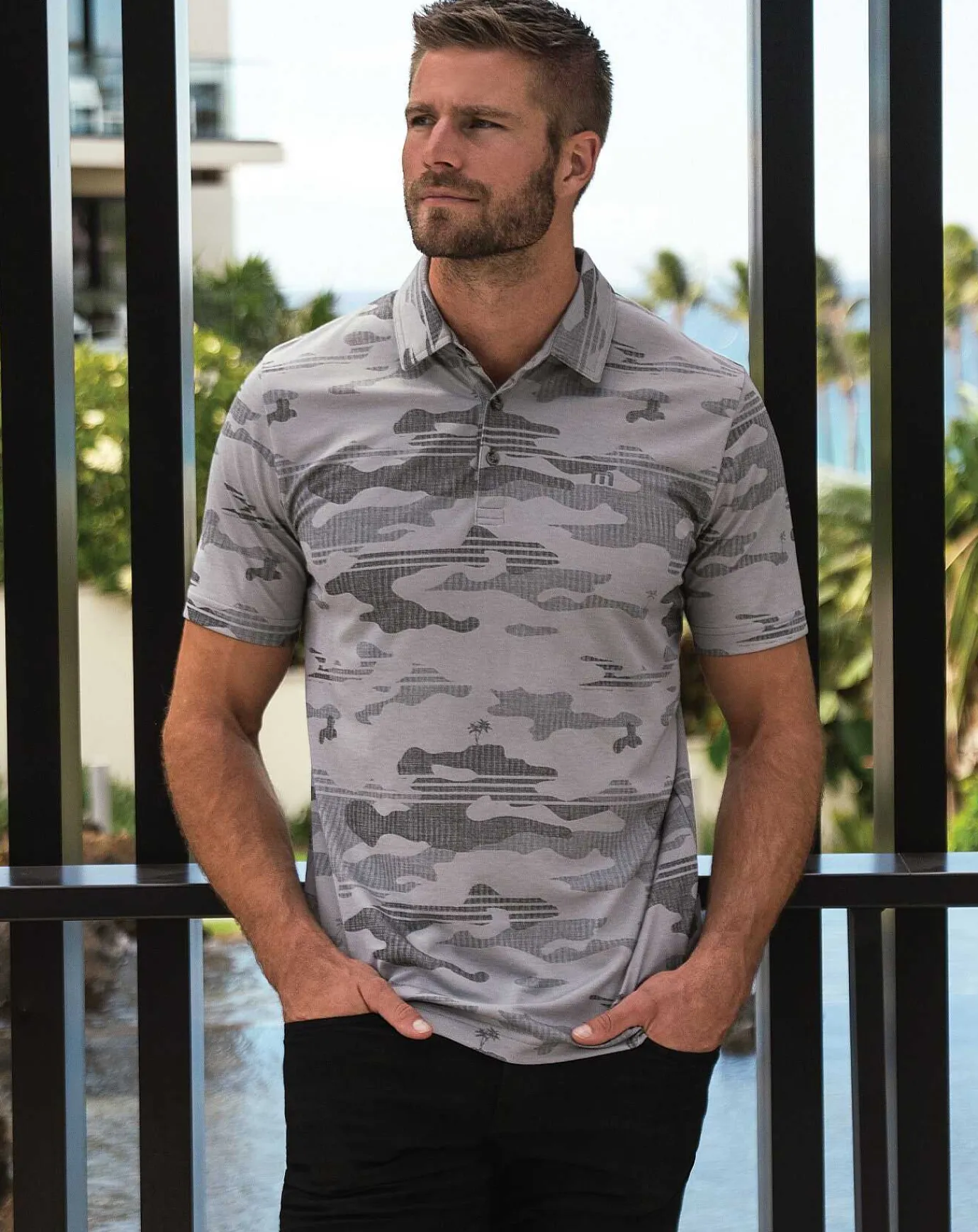 TravisMathew Skywind Polo> Polos