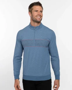 TravisMathew Splash Of Color Quarter Zip> Quarter Zips