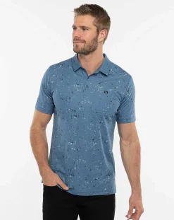 TravisMathew Splatter Print Polo><noscript><img width=