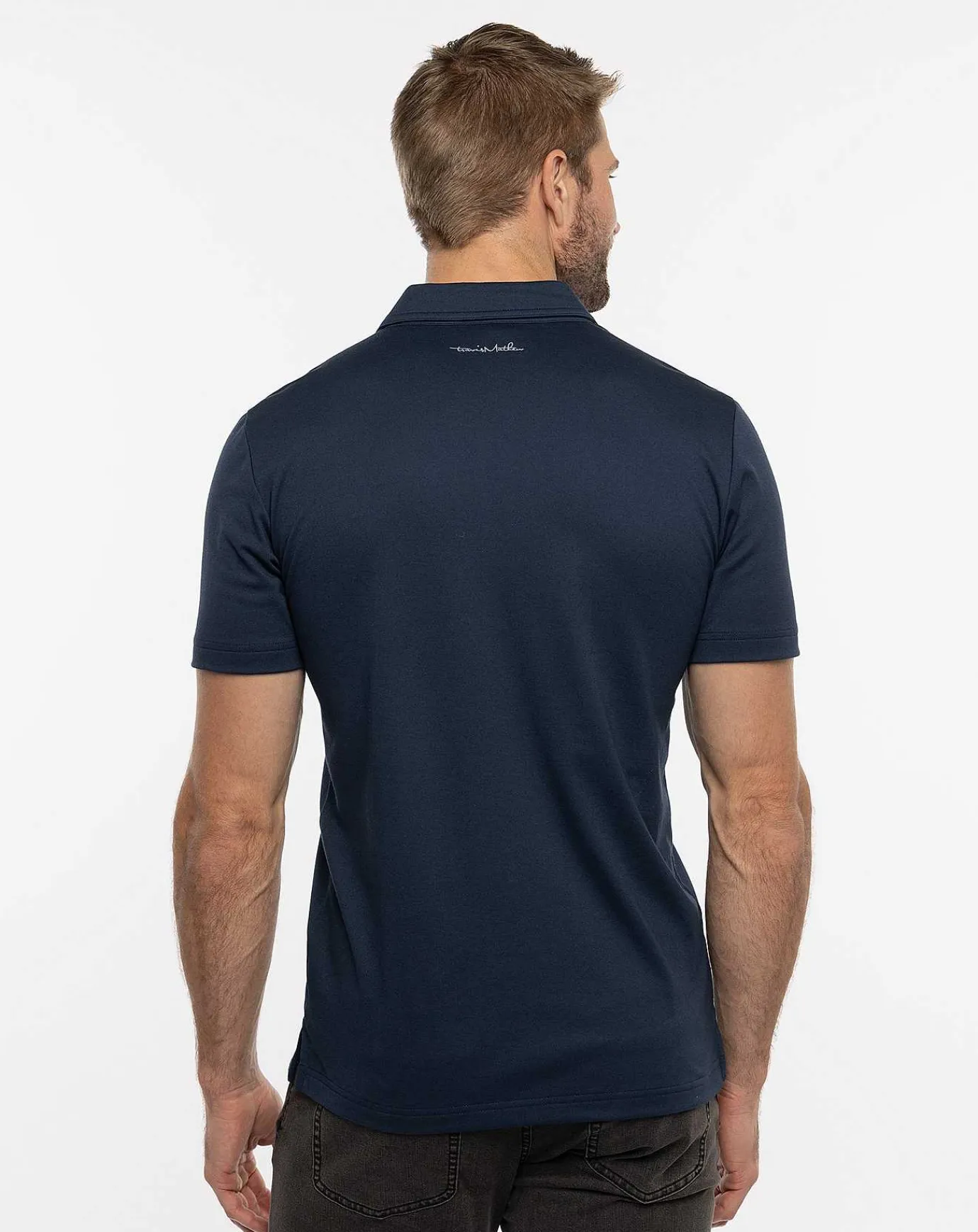 TravisMathew Splatter Stripe Polo> Polos