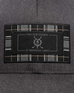TravisMathew St Andrews Strider Check Snapback Hat> Snapbacks
