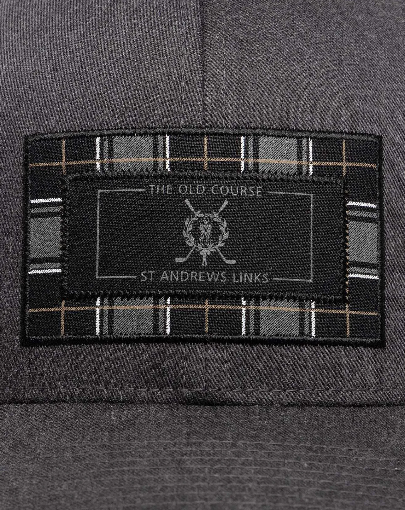 TravisMathew St Andrews Strider Check Snapback Hat> Snapbacks