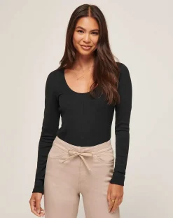 TravisMathew Sun Season Cloud Ribbed Top> Shirts & Tops