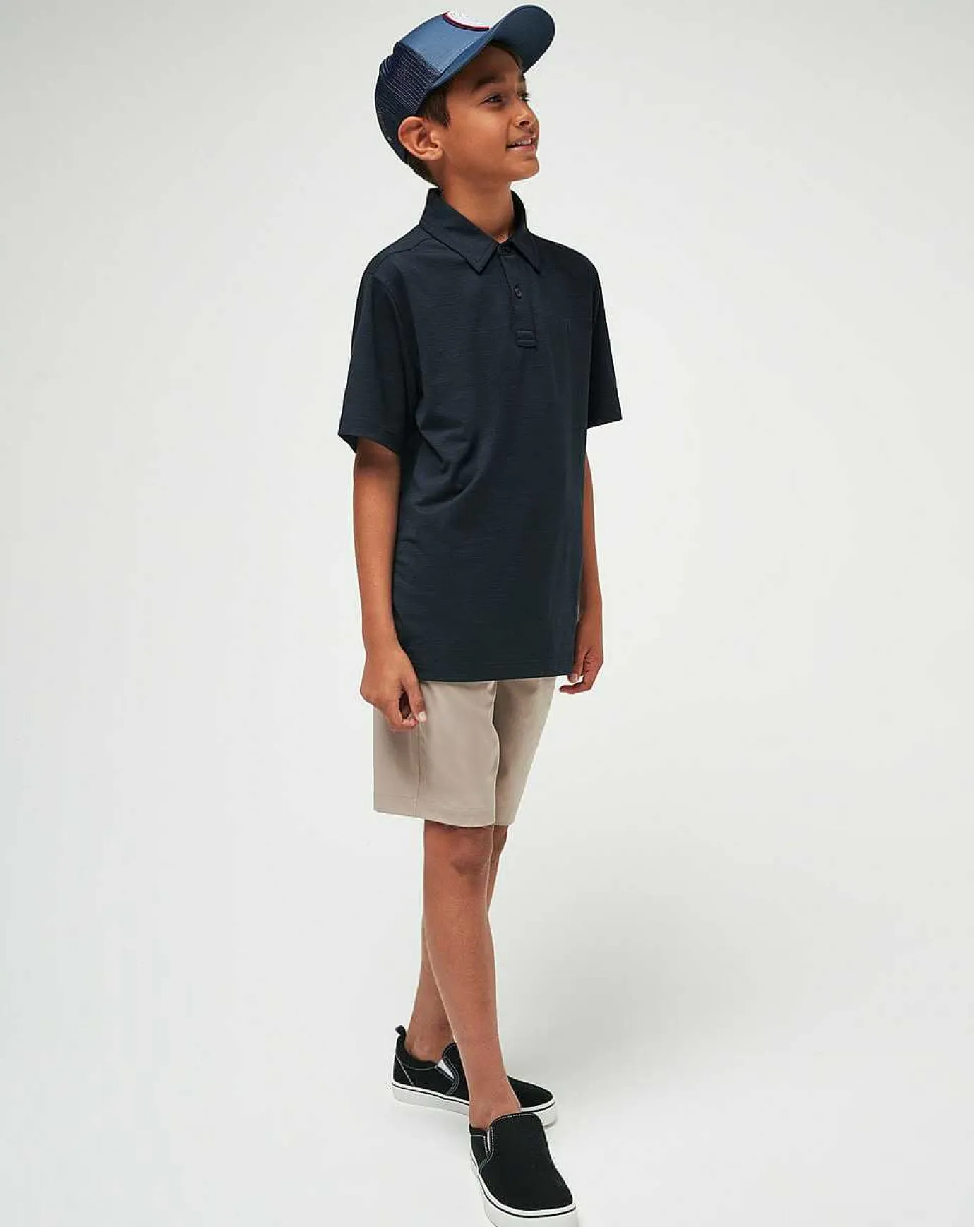 TravisMathew The Heater Youth Polo> Youth Tops