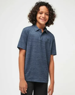 TravisMathew The Heater Youth Polo> Youth Tops