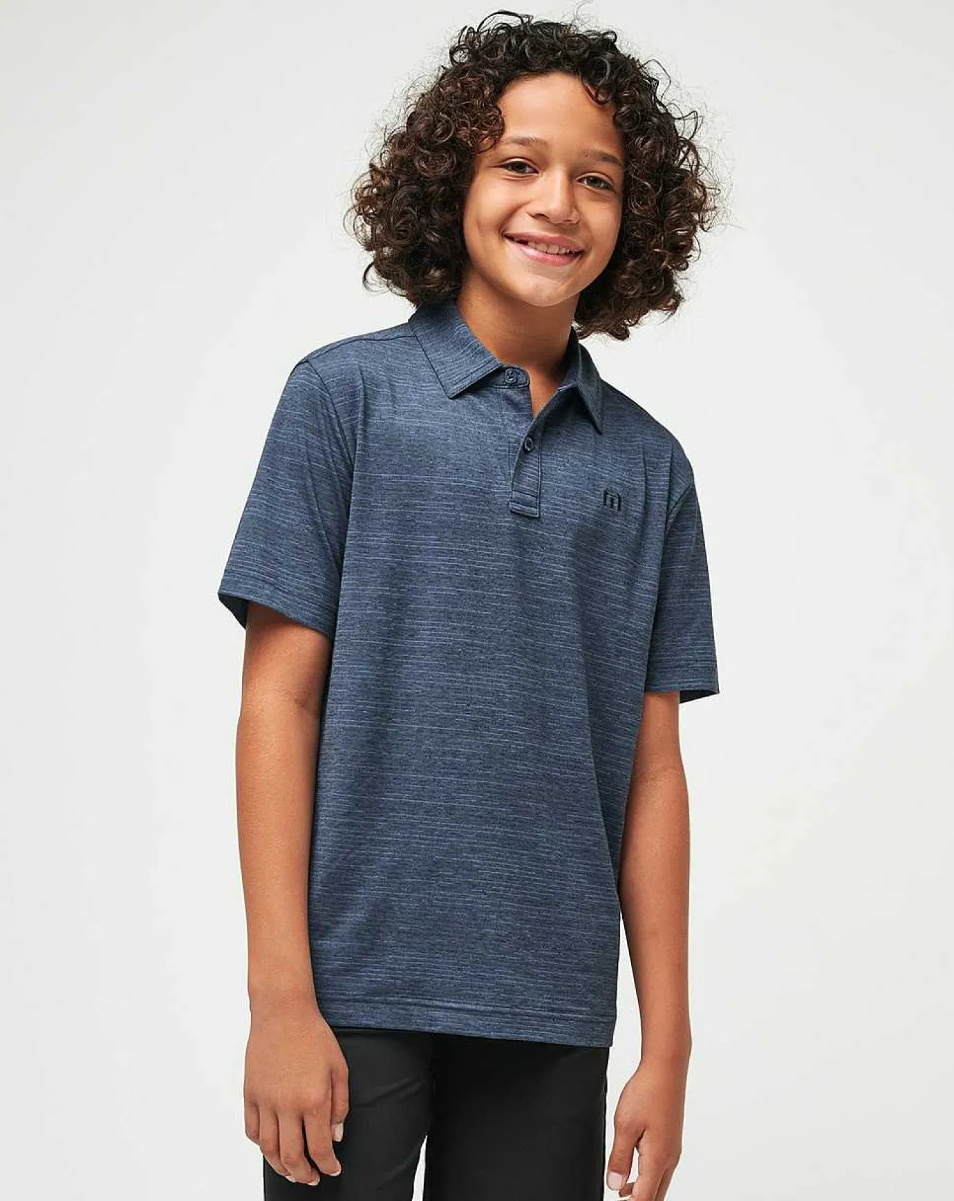 TravisMathew The Heater Youth Polo> Youth Tops