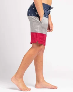 TravisMathew Ticker Tape Youth Boardshort><noscript><img width=