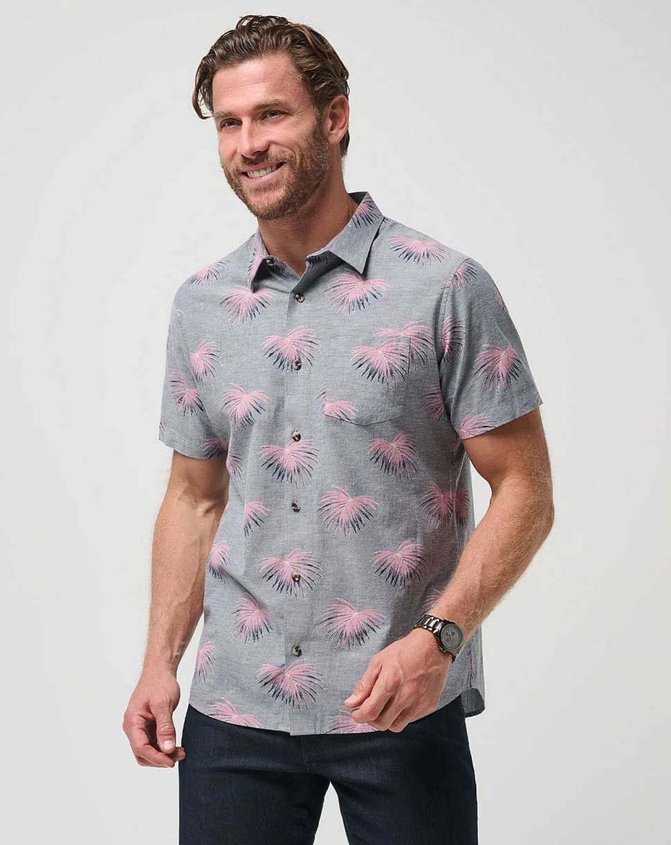 TravisMathew Tip Me Over Button-Up> Button-Ups