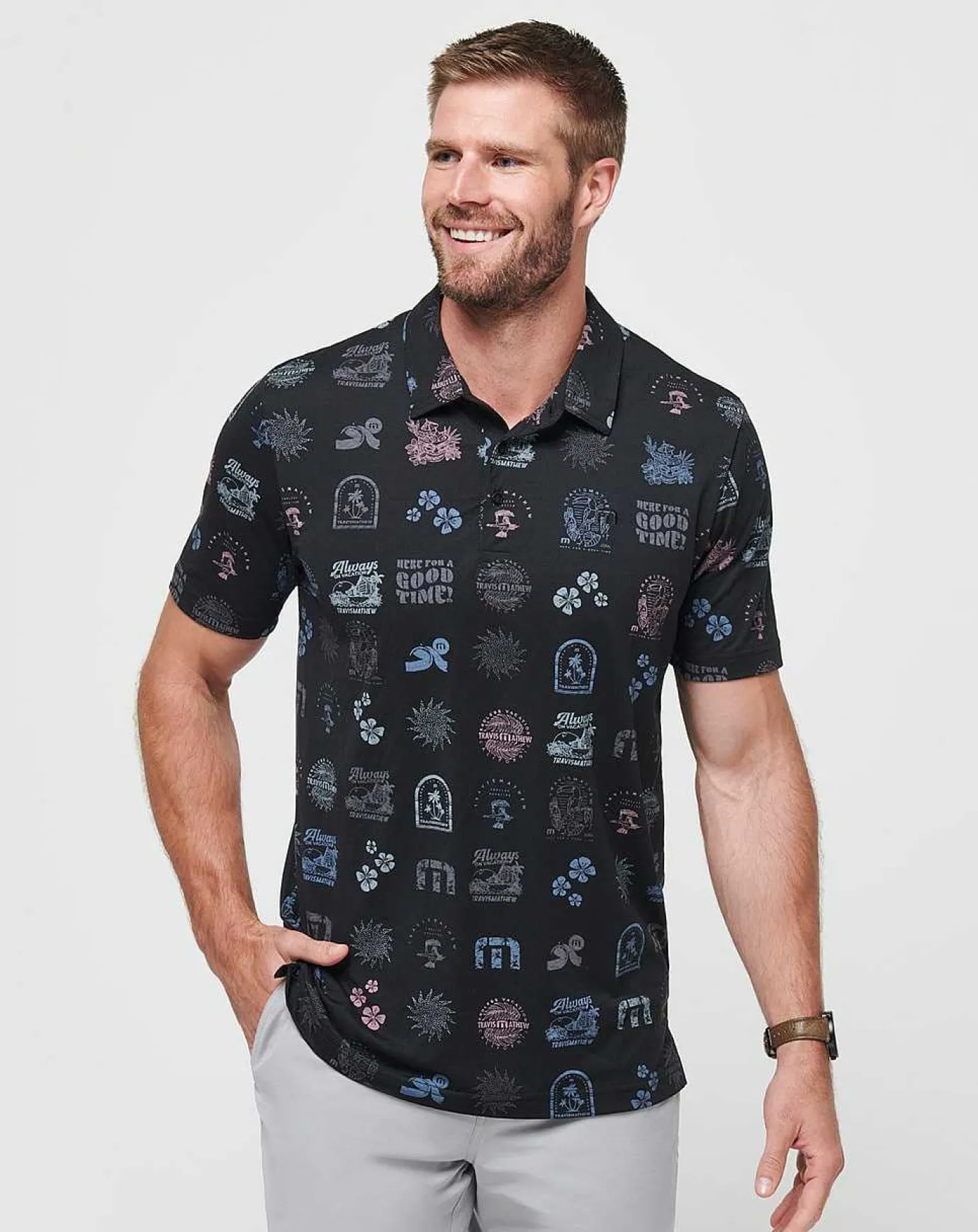 TravisMathew Tourist Season Polo> Polos