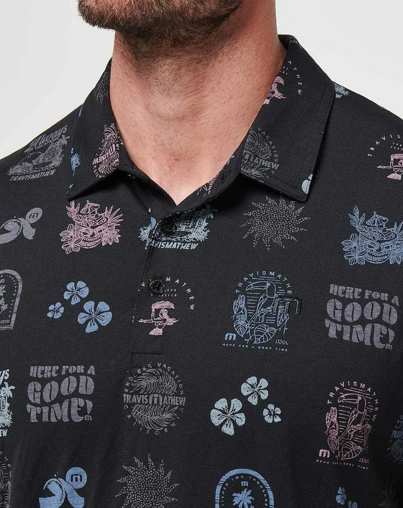 TravisMathew Tourist Season Polo> Polos