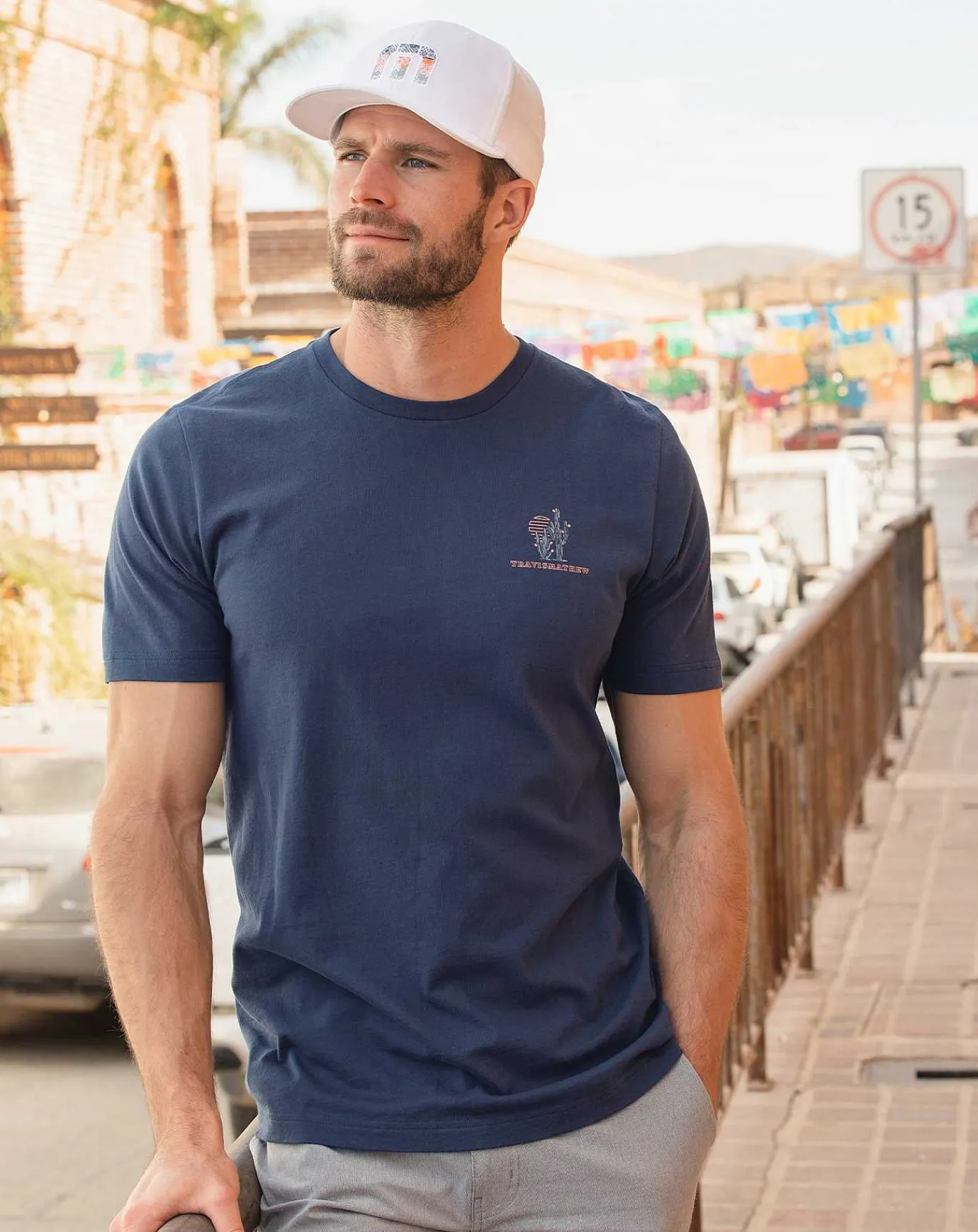 TravisMathew Travel Blog Tee> Tees