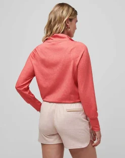 TravisMathew Tulum Weekend Moveknit Half Zip><noscript><img width=