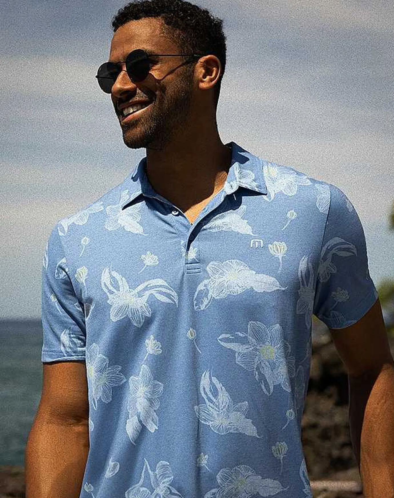 TravisMathew Tunnels Beach Polo> Polos