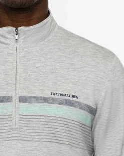 TravisMathew Twist Of Lime Quarter Zip><noscript><img width=