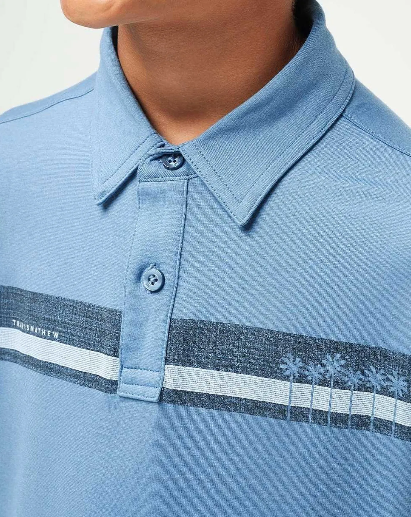TravisMathew Under A Palm Youth Polo> Youth Tops
