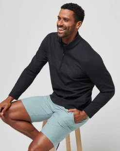 TravisMathew Upgraded Chest Stripe Quarter Zip> Quarter Zips