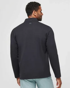 TravisMathew Upgraded Chest Stripe Quarter Zip><noscript><img width=