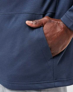 TravisMathew Upgraded Palm Hoodie Quarter Zip> Quarter Zips