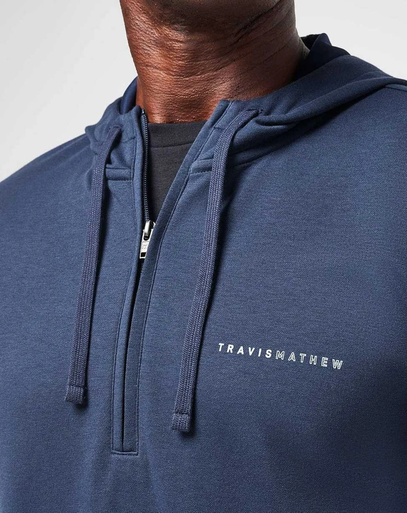 TravisMathew Upgraded Palm Hoodie Quarter Zip> Quarter Zips