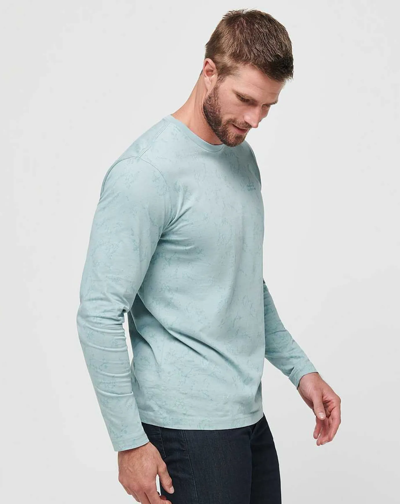 TravisMathew Warmer Tides Long Sleeve Tee> Tees