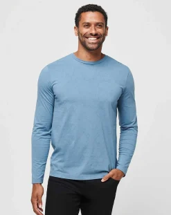 TravisMathew Warmer Tides Long Sleeve Tee> Tees