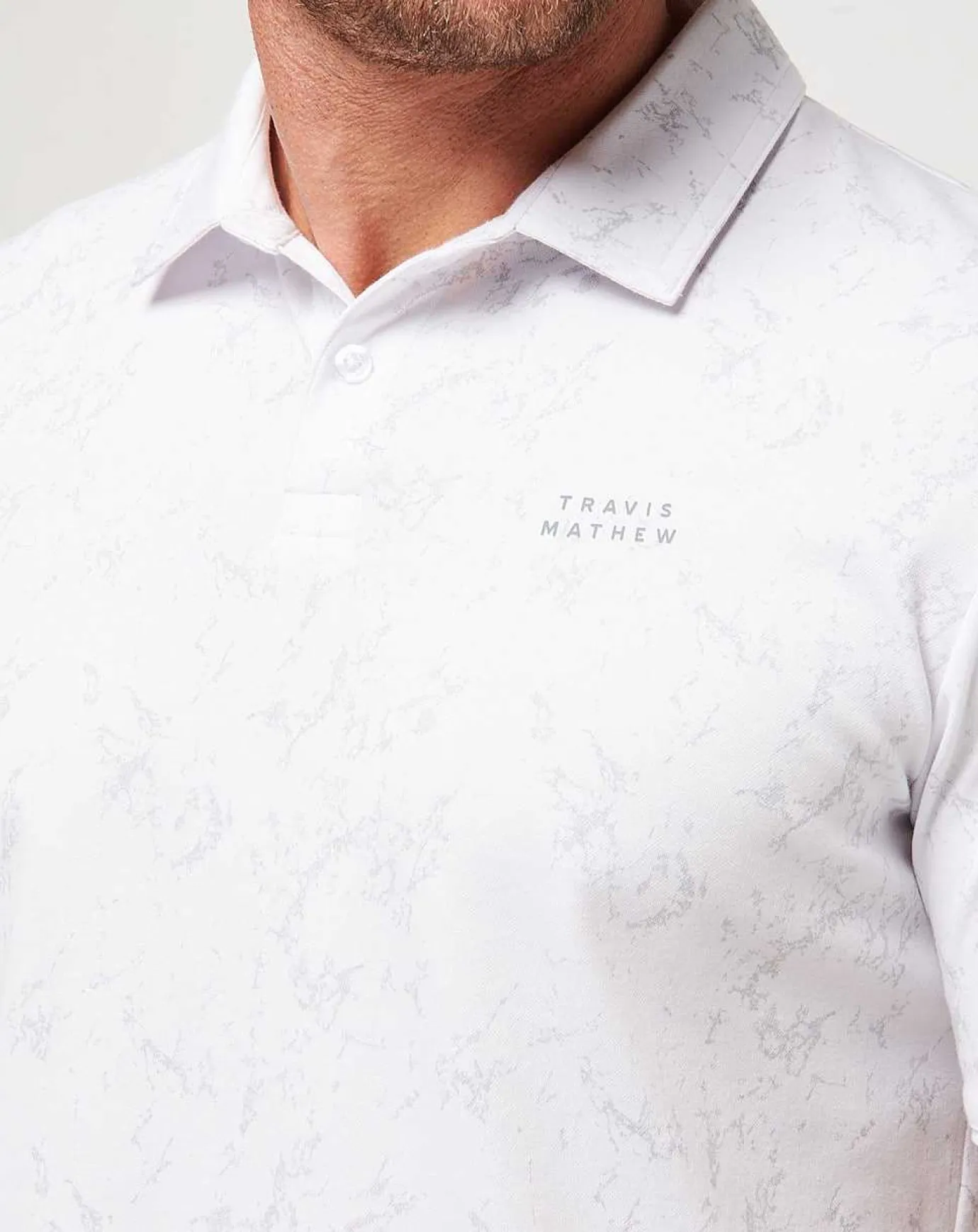 TravisMathew Warmer Tides Scoop Polo> Polos