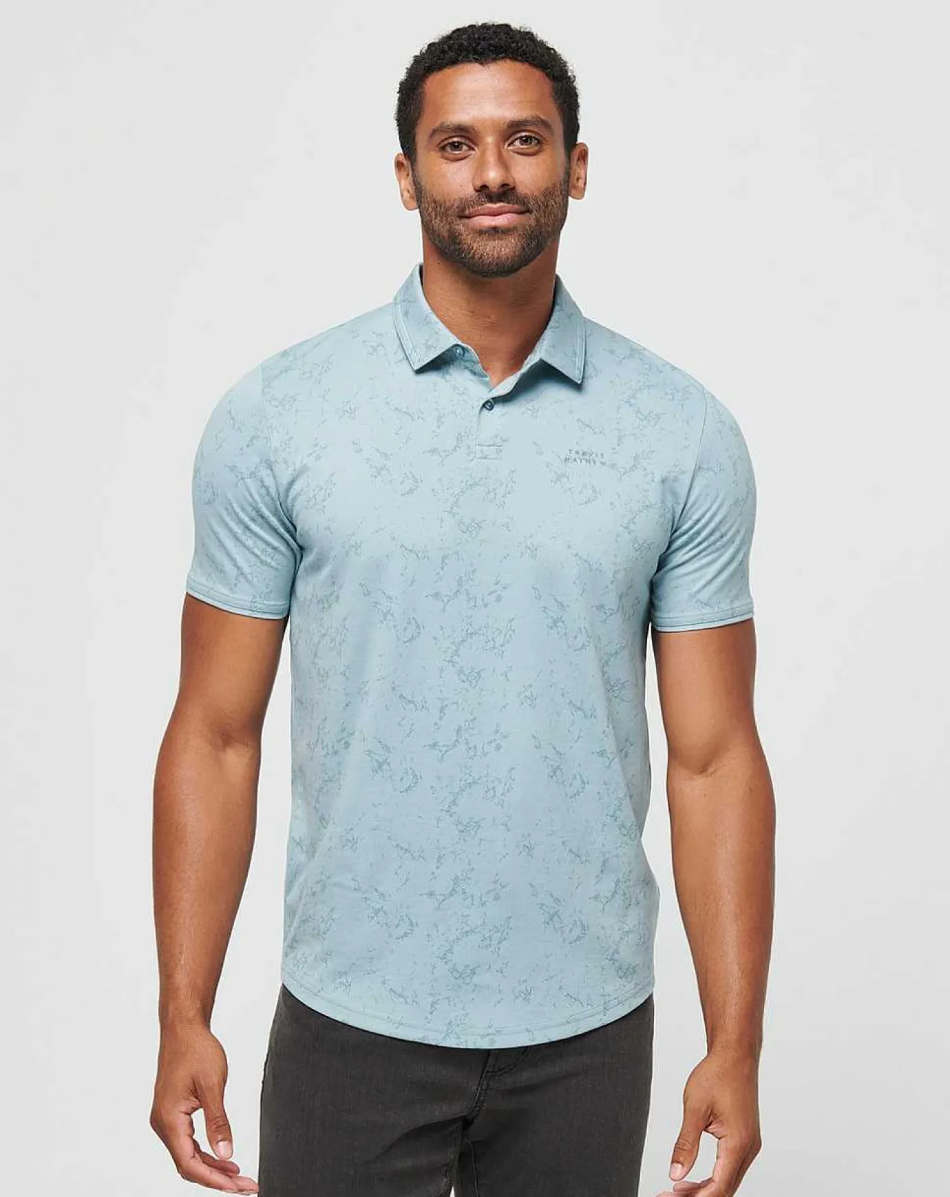 TravisMathew Warmer Tides Scoop Polo> Polos