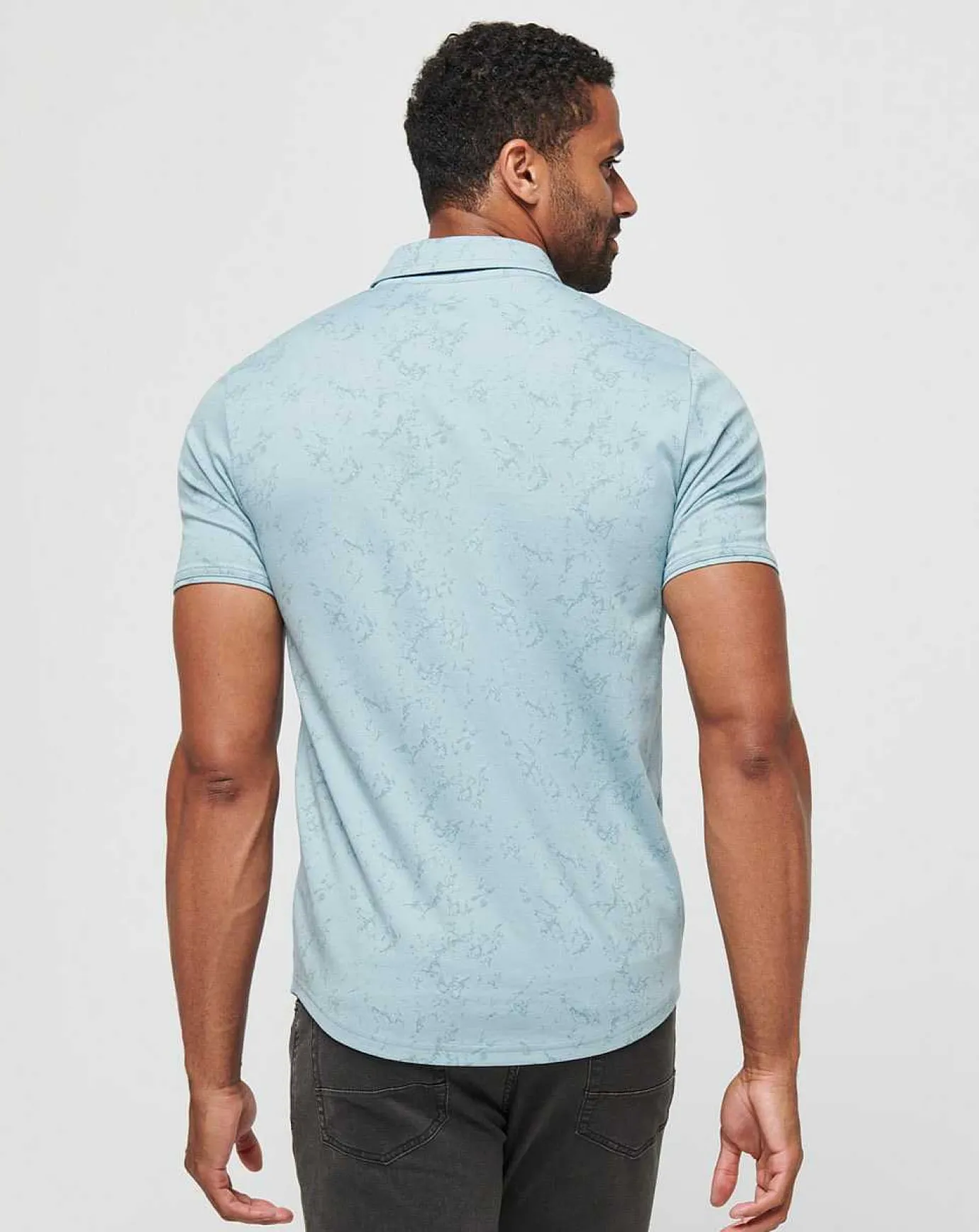 TravisMathew Warmer Tides Scoop Polo> Polos