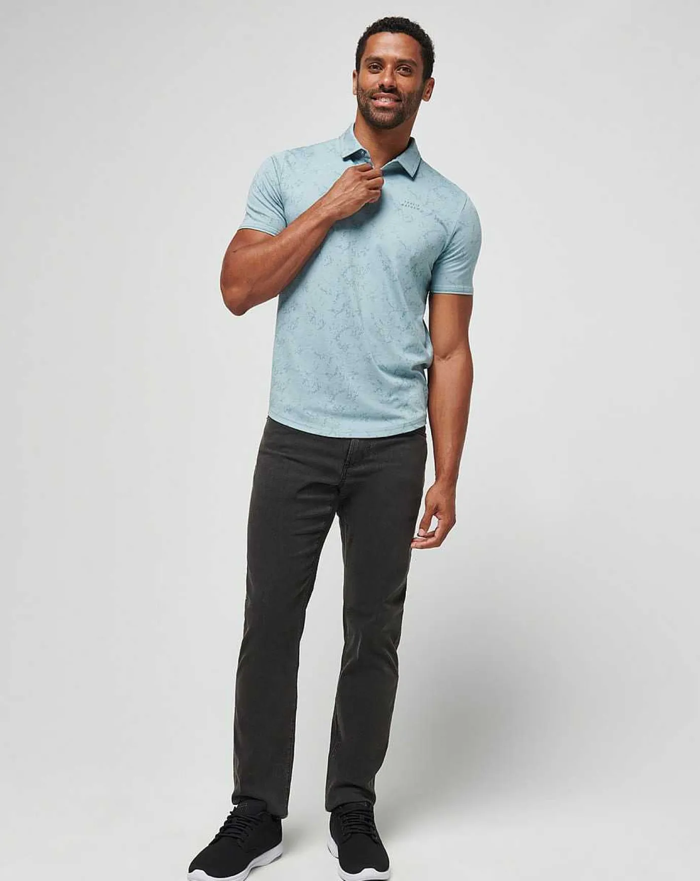 TravisMathew Warmer Tides Scoop Polo> Polos