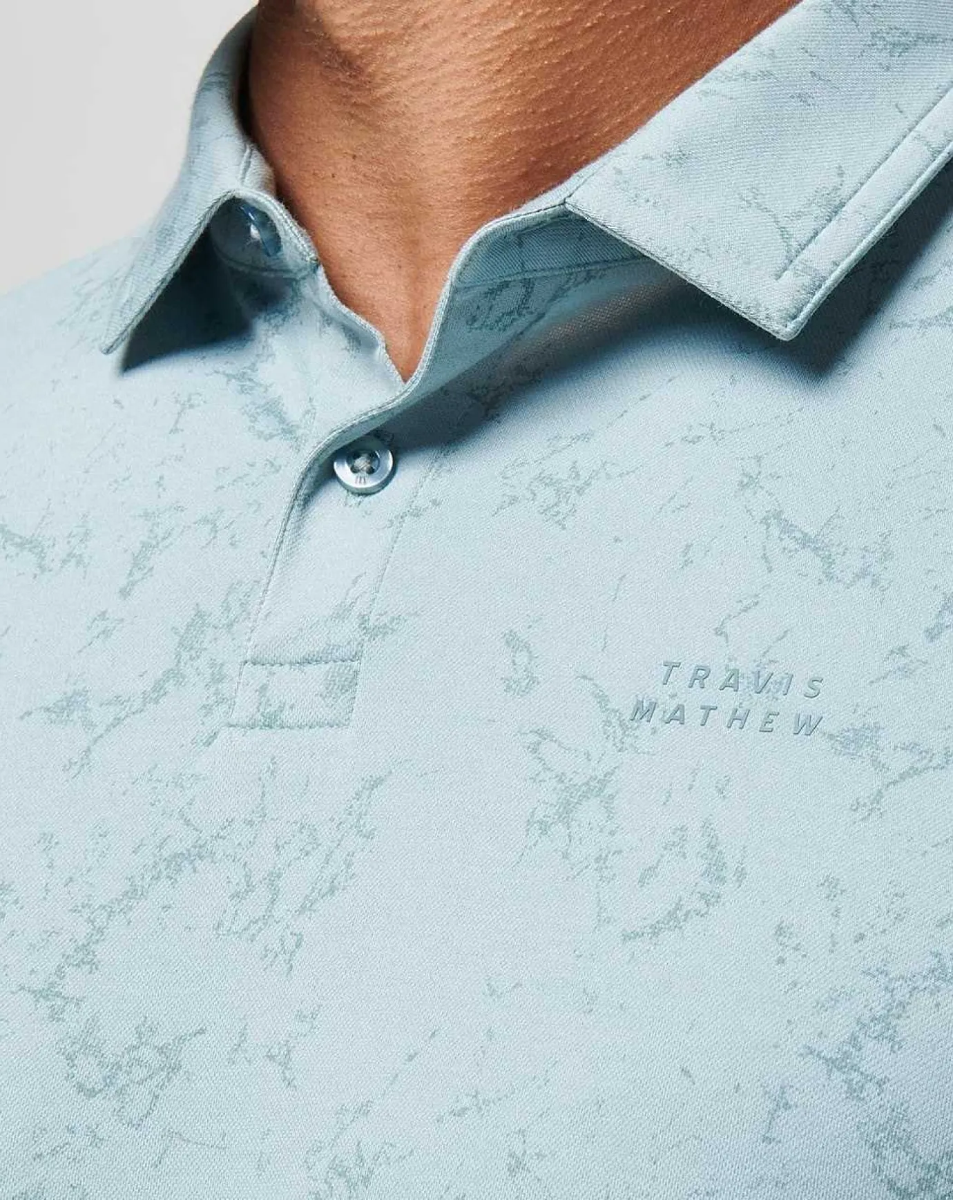 TravisMathew Warmer Tides Scoop Polo> Polos