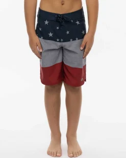 TravisMathew Water Slide Youth Boardshort> Youth Bottoms